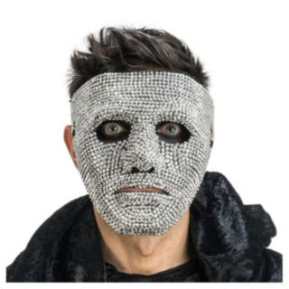 Anonym Diamantmask Silver