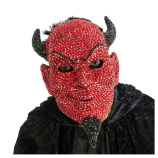 Diamant Djävul Mask