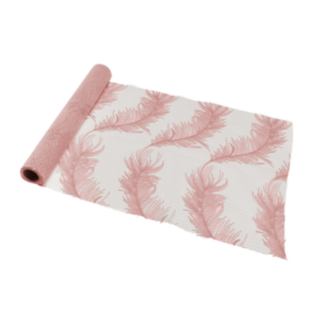 Fjäder Bordslöpare Rosa