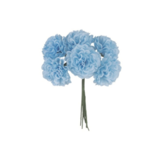 Konstgjorda Mini Hortensia Blommor Blå