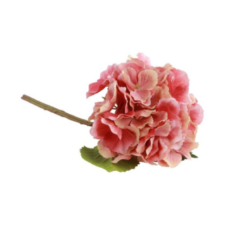 Konstgjord Hortensiakvist Ljusrosa/Rosa