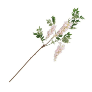 Konstgjord Blåregnskvist Ljusrosa