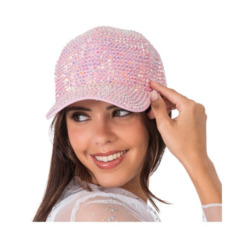 Diamant Keps Ljusrosa