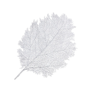 Blad Bordstablett Silver