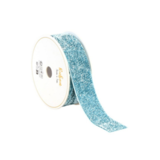Glitterband Polarblå