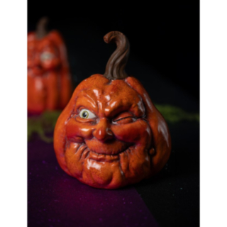 Blinkande Pumpa Ansikte