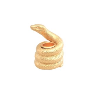Orm Ljusstake Guld