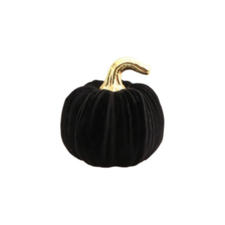 Velour Pumpa Svart