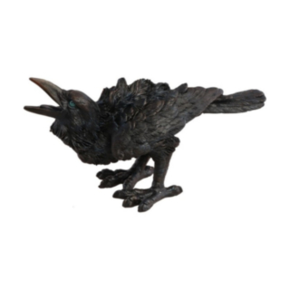 Korp Skulptur Svart