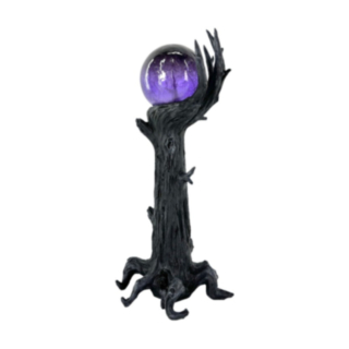 Halloween Träd Med Kula Skulptur