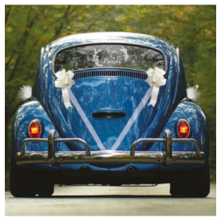 Rosett Bildekoration Vit