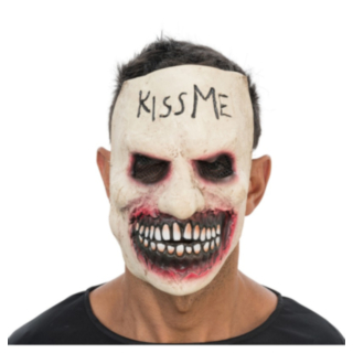 Kiss Me Halloween Latexmask