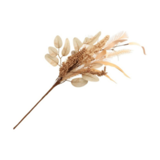 Konstgjord Höstkvist Beige
