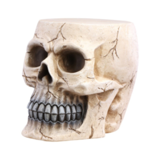 Dödskalle Skulptur Dekoration