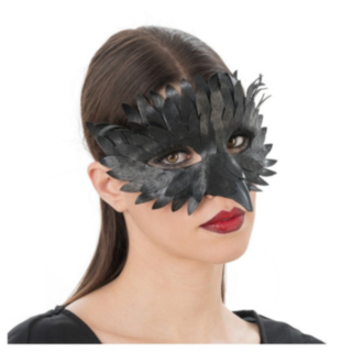 Korp Halvmask Svart