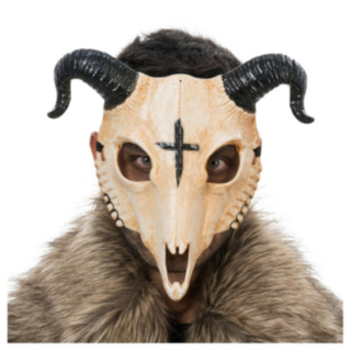 Ockult Djurmask Med Horn