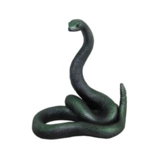 Iriserande Orm Skulptur