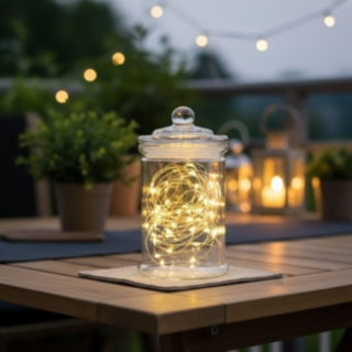 Mini LED Ljusslinga Varmvit