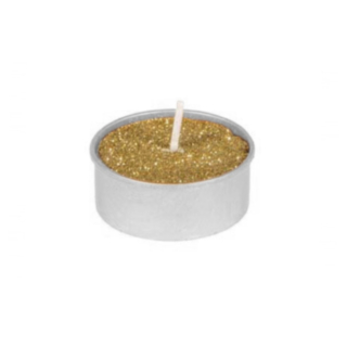 Glitter Värmeljus Guld