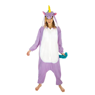 Lila Unicorn Maskeraddräkt