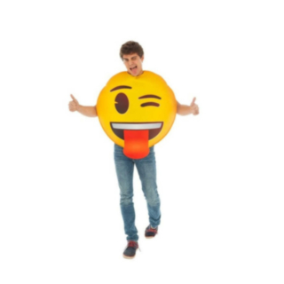 Blinkande Emoji Dräkt