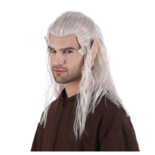 The Witcher Alv Peruk Vit