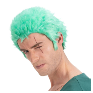 One Piece® Zoro Peruk Grön