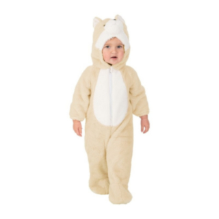 Räv Babydräkt Beige
