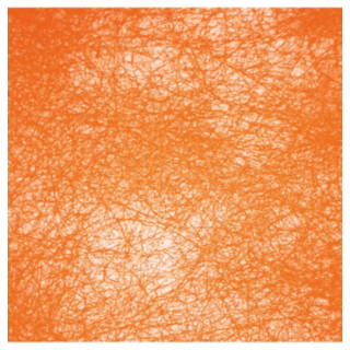 Romance Dekorationsband Orange