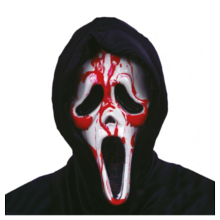 Scream® Ghostface Blodig Mask Med Pump