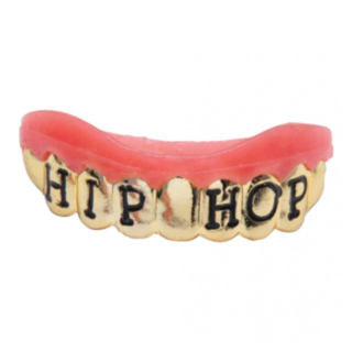 Hip Hop Grillz Tänder Guld