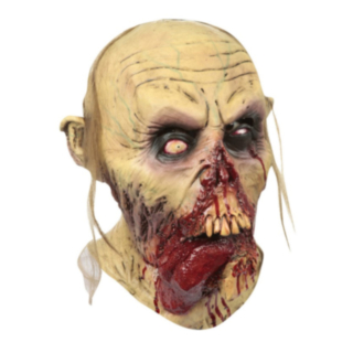 Zombie Tunga Hyperrealistisk Latexmask