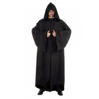Riddarkåpa Maskeraddräkt Svart