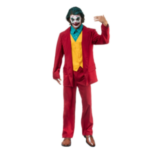 Joker Maskeraddräkt Röd