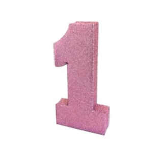 Glitter 1:a Rosa