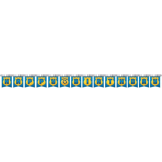 Polis Happy Birthday Banner