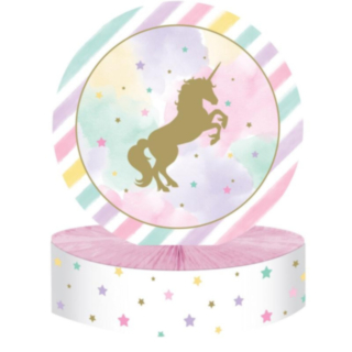 Unicorn Sparkle Honeycomb Bordsdekoration