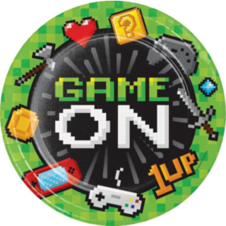 Gaming Party Tallrikar