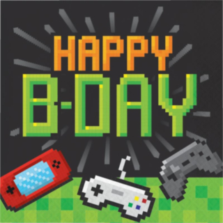 Gaming Party Happy B-day Servetter