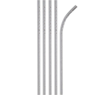 ECO-FLEX® Papperssugrör Silver