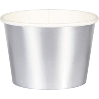 Snacksbägare Silver