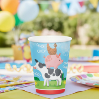 Farm Party Pappmuggar