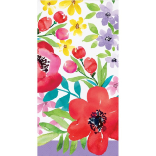 Vårblommor Servetter Avlånga