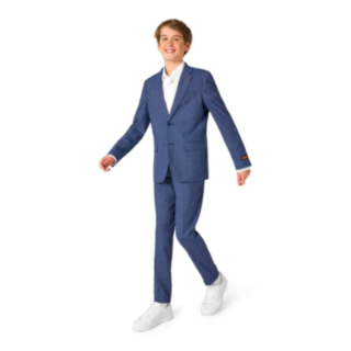 Opposuits Daily® Checked Navy Teen Kostym