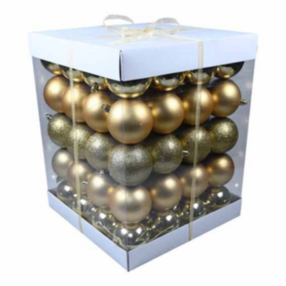 Julgranskulor Mixpaket Guld