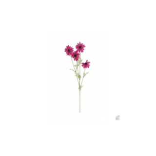 Konstgjord blomma röd