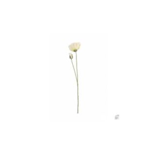 Konstgjord blomma vit