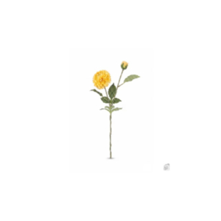 Konstgjord blomma orange