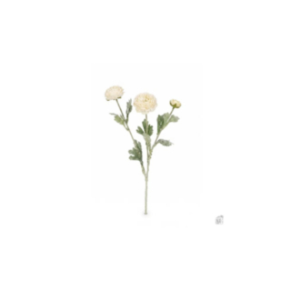 Konstgjord blomma vit