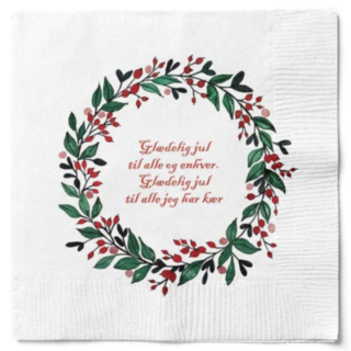 Glædelig Jul Servetter